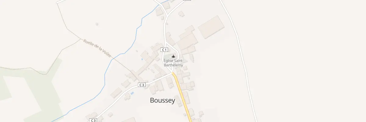 Plan du 5018 Rue de la Vallee à Boussey