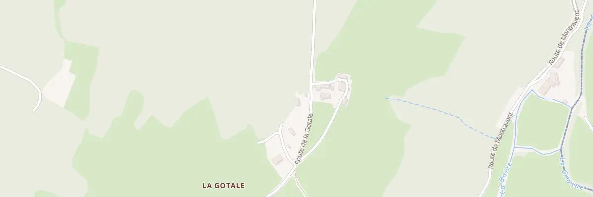 Plan du 5556F La Gotale à Trambly