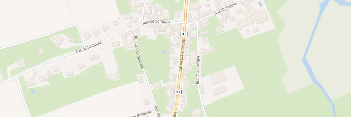 Plan du 26 Rue de la Pentecôte à Blacy