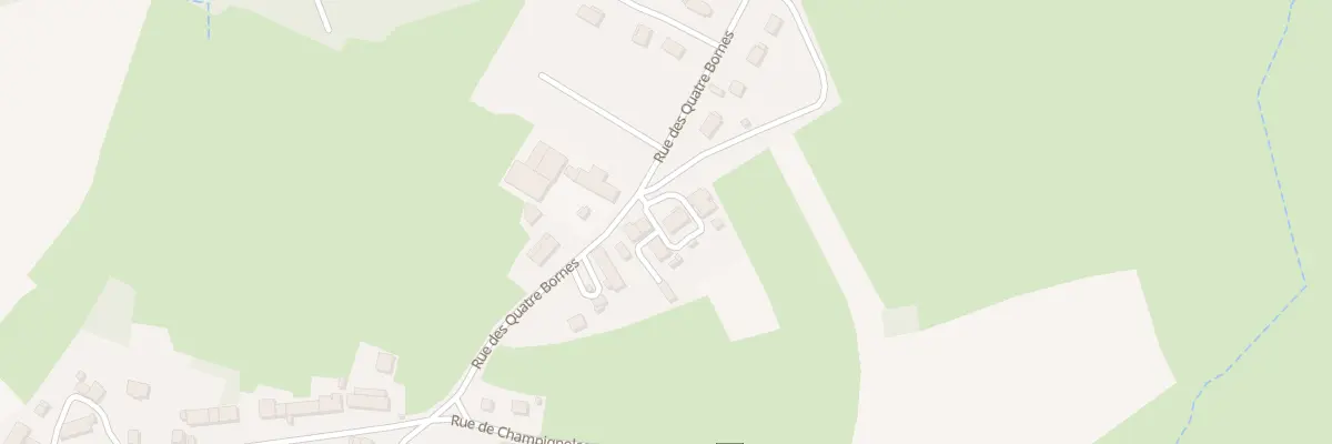 Plan du 19 Rue des Quatre Bornes à Lacanche