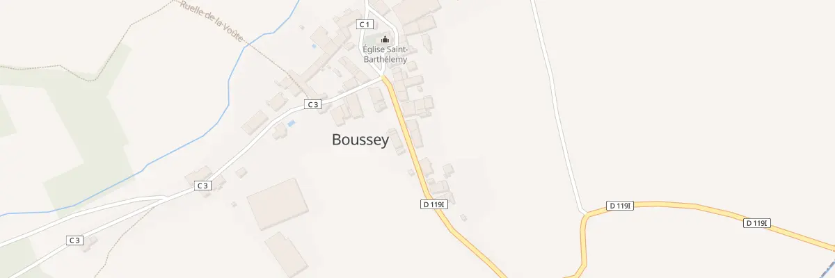 Plan du 7 Rue de la Fremiotte à Boussey