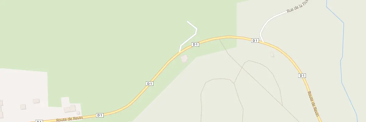 Plan du 4044 Rte de Revin à Rocroi