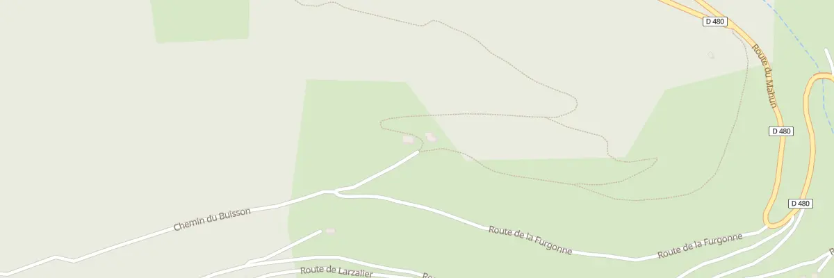 Plan du 5041 La Furgonne à Saint-Symphorien-de-Mahun