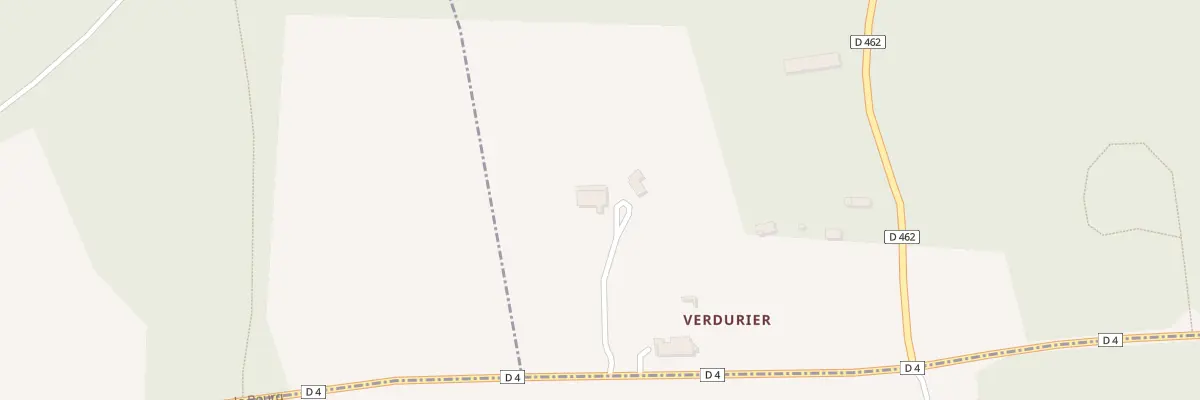 Plan du 126 Rte de Bourg à Gras