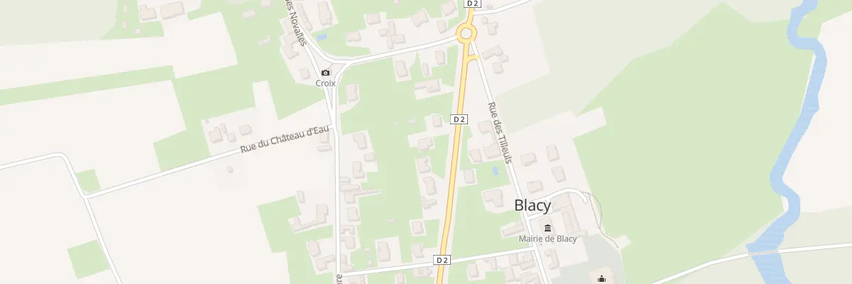 Plan du 6 Rue de la Pentecôte à Blacy