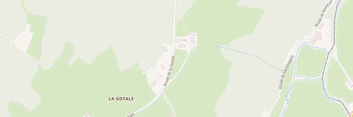Plan du 5188 La Gotale à Trambly