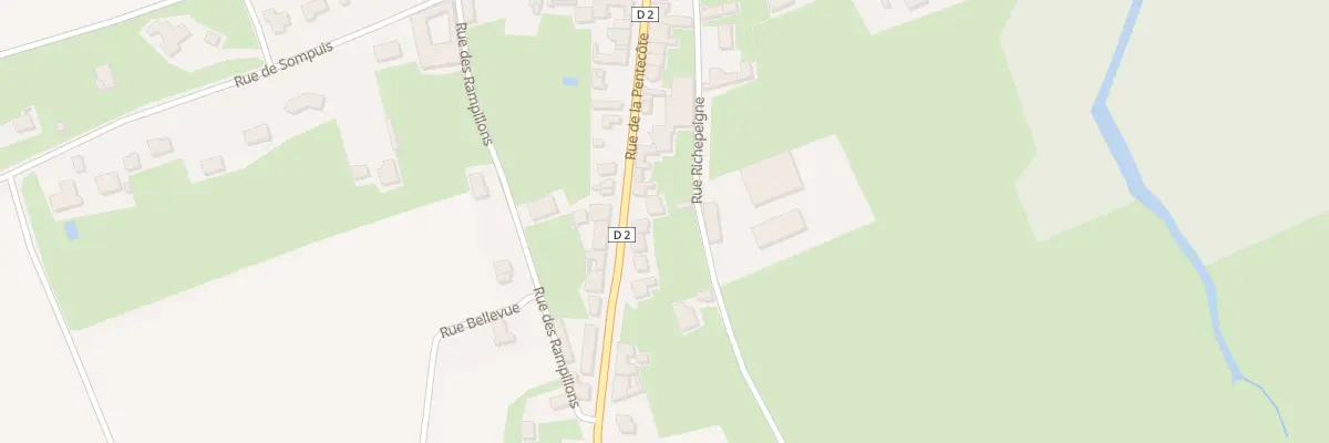Plan du 33 Rue de la Pentecôte à Blacy