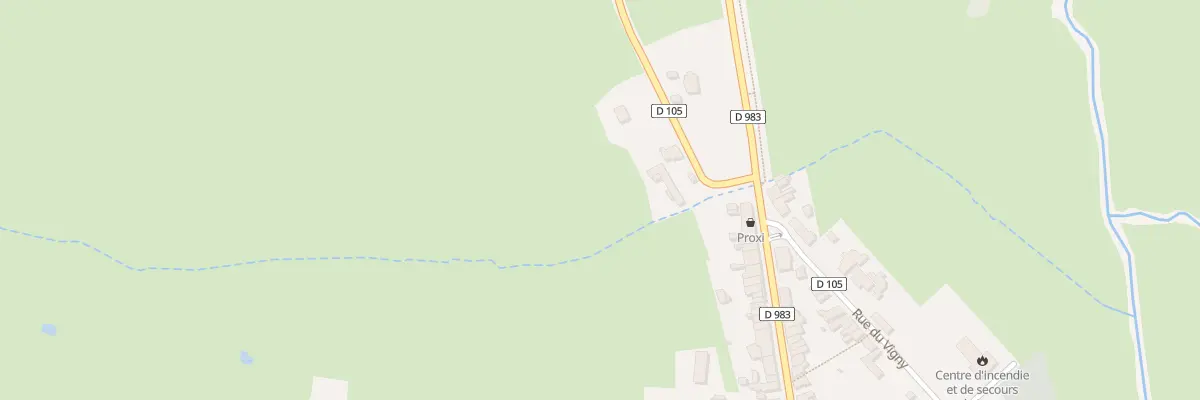 Plan du 3 Rte de Marnand à Joncy