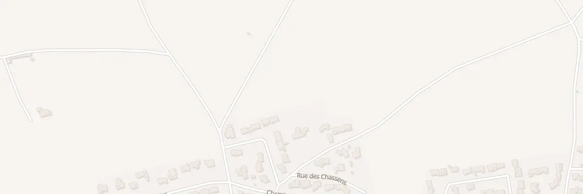 Plan du 1 Che de Jean Baille à Jonquières-Saint-Vincent