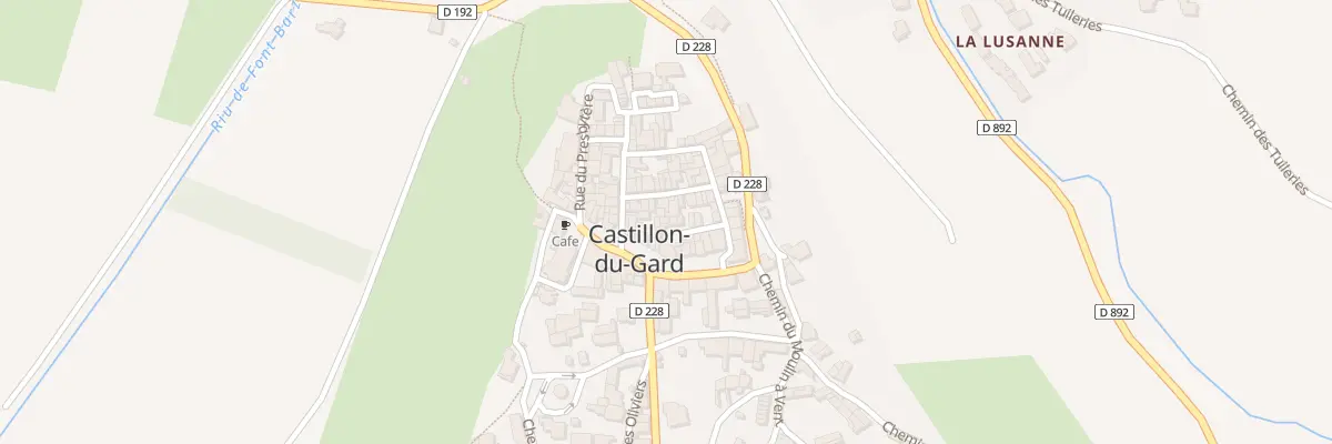 Plan du 5128 Imp d’Andronette à Castillon-du-Gard