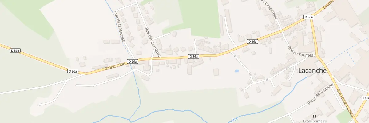 Plan du 49 Grande Rue à Lacanche