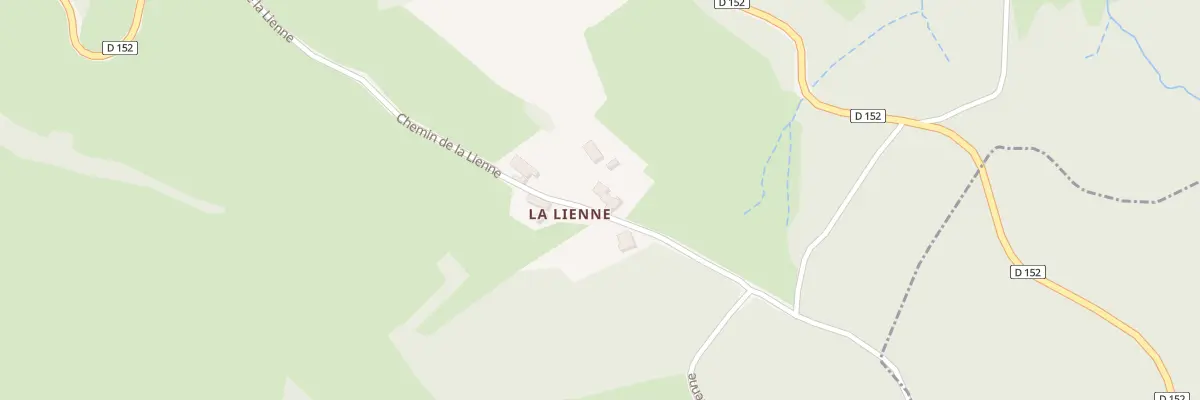 Plan du 403 Che de la Lienne à Buffières