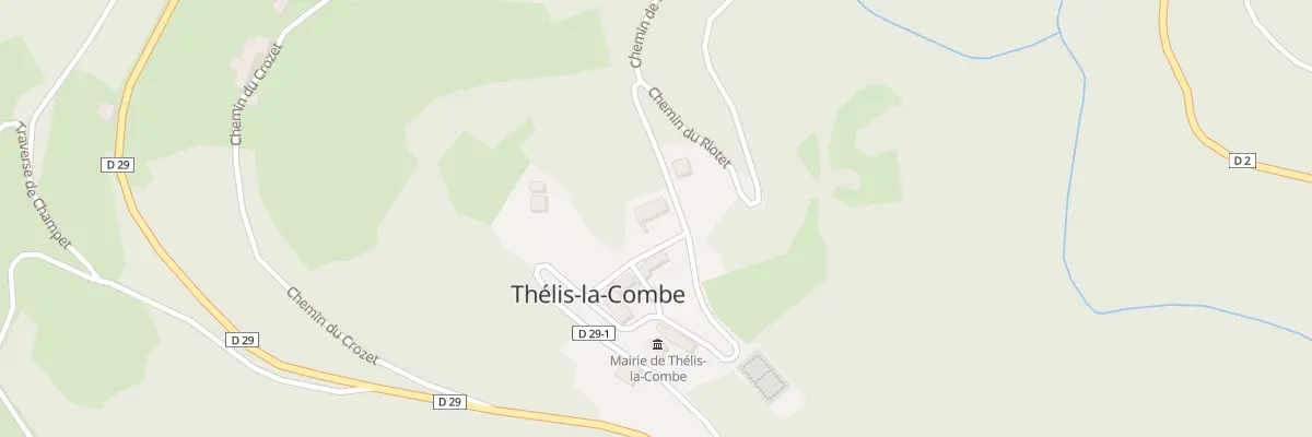 Plan du 79 Rue de l’Abbe Etienne Seytre à Thélis-la-Combe