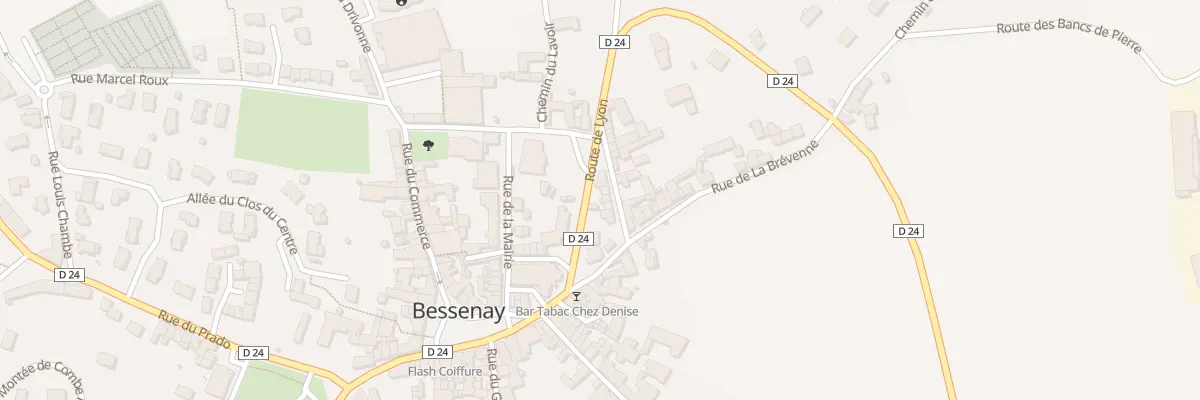 Plan du 5 Rue du Tabagnon à Bessenay