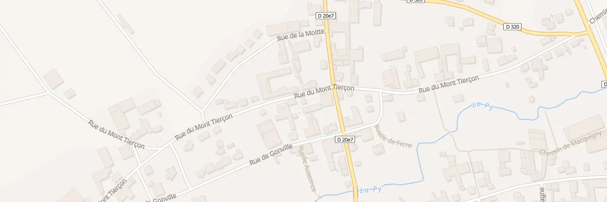 Plan du 11 Rue du Mont Tierçon à Sommepy-Tahure