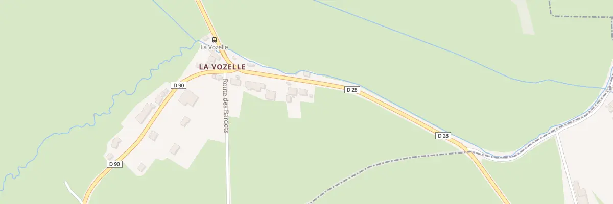 Plan du 5025 La Vozelle à Saint-Micaud