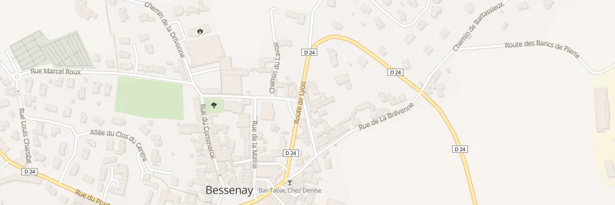 Plan du 18 Rue du Tabagnon à Bessenay