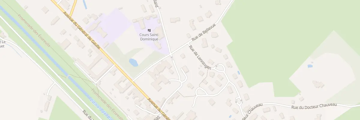 Plan du 4 Rue de Bellevue à Pouilly-en-Auxois