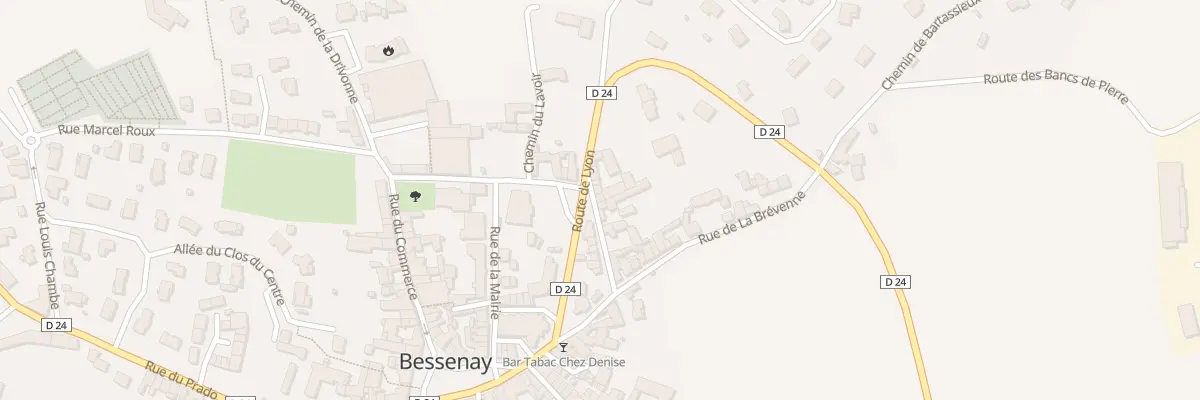 Plan du 16 Rue du Tabagnon à Bessenay