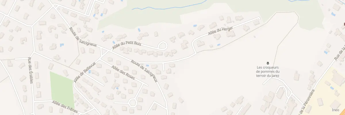 Plan du 11 All du Petit Bois à La Grand-Croix