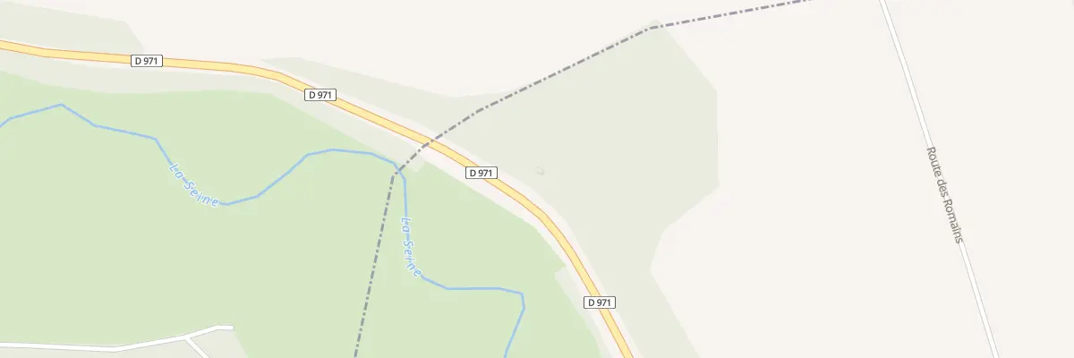 Plan du 105 Entre Deux Chemins à Nod-sur-Seine