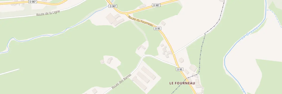 Plan du 126 Rte des Barres à Trambly