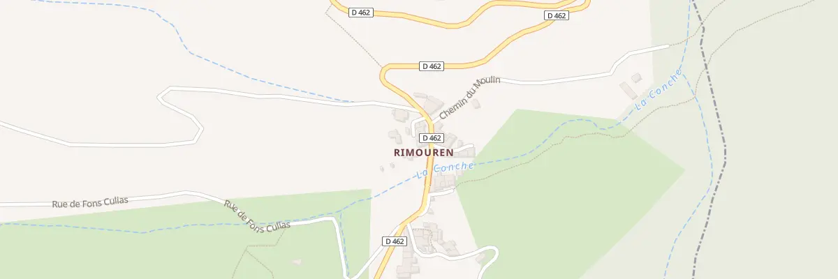 Plan du 3216A Rte de Rimouren à Gras