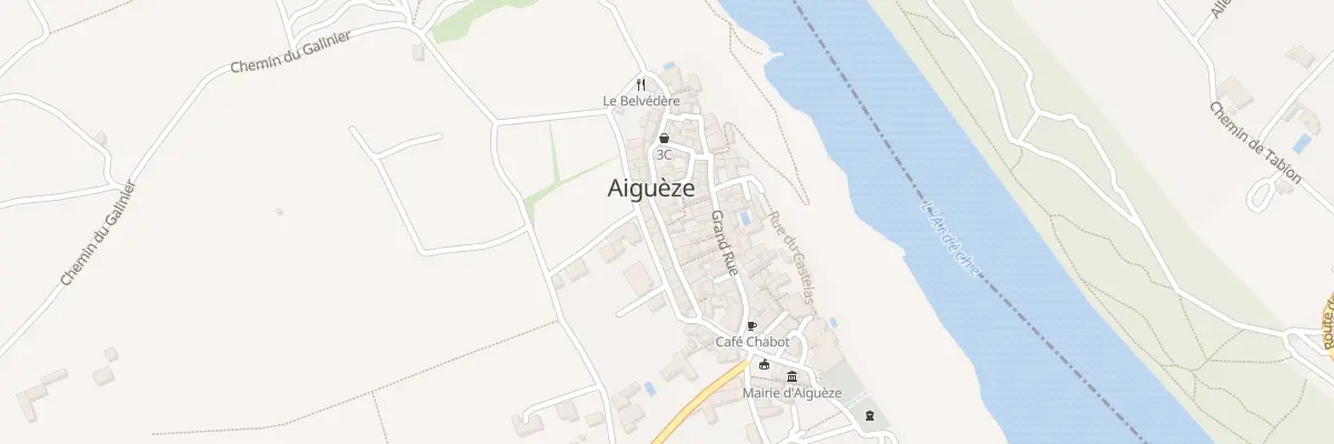 Plan du 5042D Rue du Valat à Aiguèze