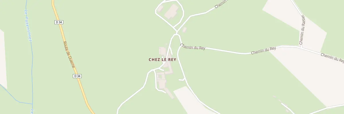 Plan du 300 Che du Rey à Saint-Martin-en-Haut