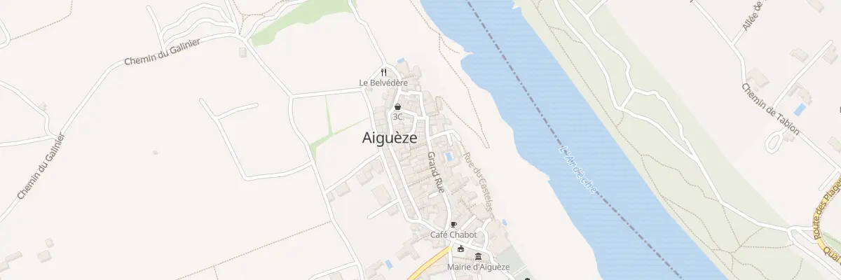 Plan du 5032 Gr Grand Rue à Aiguèze