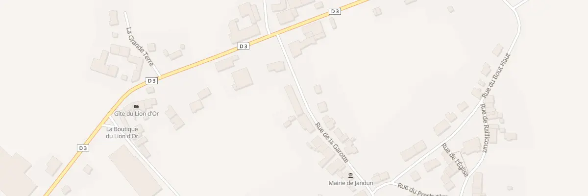 Plan du 13 Rue du Gue à Jandun