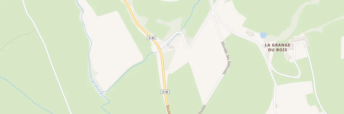 Plan du 1398 Rte de Monsols aux Ardillats