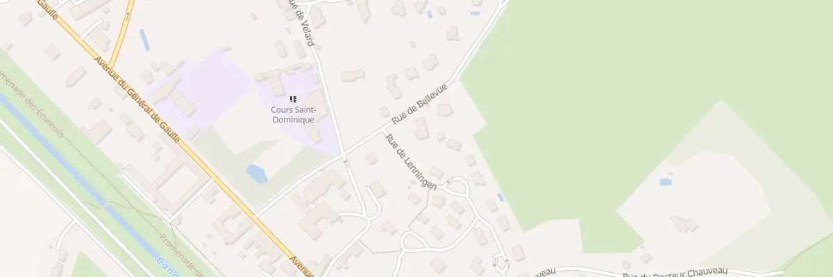 Plan du 6 Rue de Bellevue à Pouilly-en-Auxois