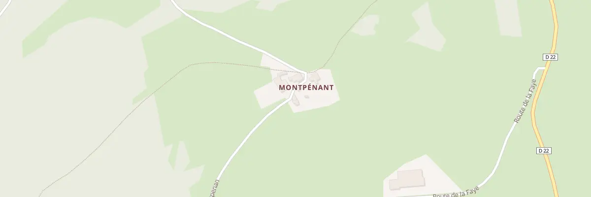 Plan du 300 Rte de Montpenan à Burdignes