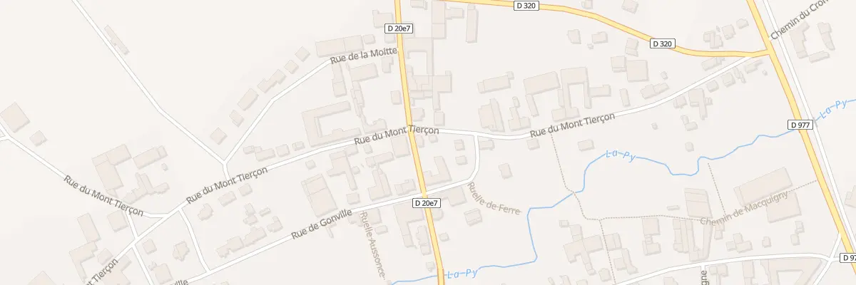 Plan du 10 Rue de la Chaussée à Sommepy-Tahure