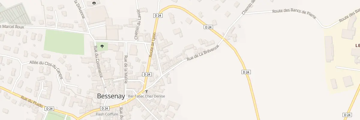 Plan du 19 Rue de la Brévenne à Bessenay