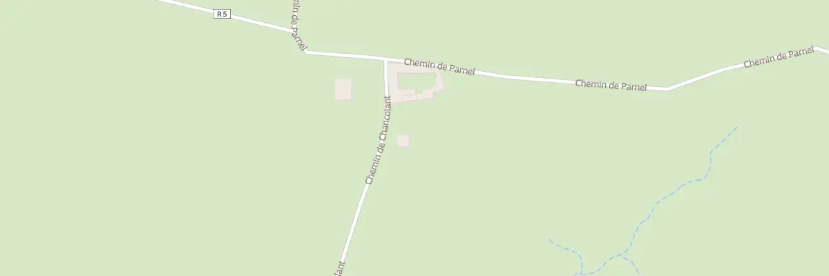 Plan du 5036 La Loziere à Berzème