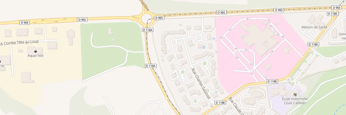 Plan du 31 Rue Charles Gounod à Châtillon-sur-Seine
