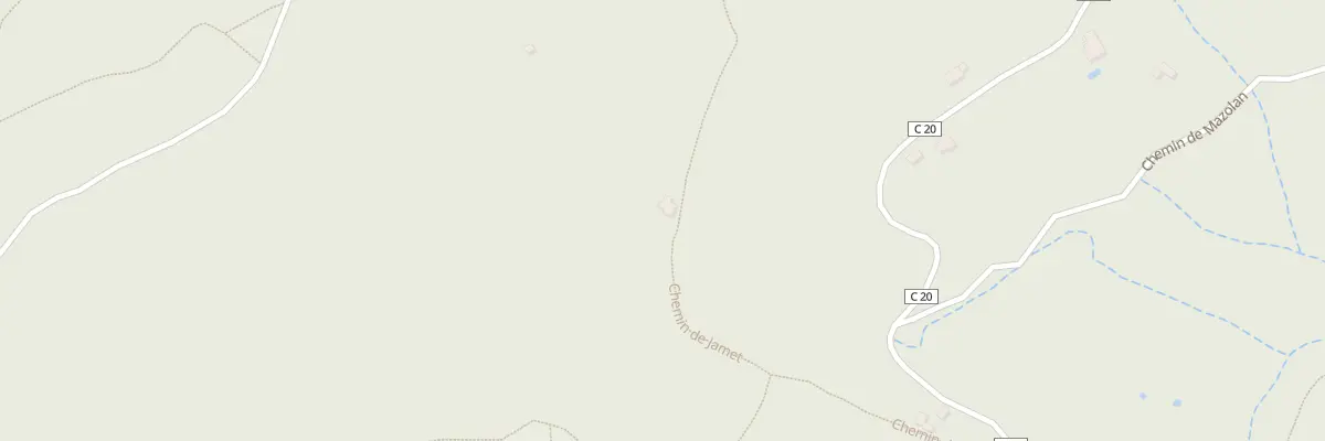Plan du 507 Che de Jamet à Veyras