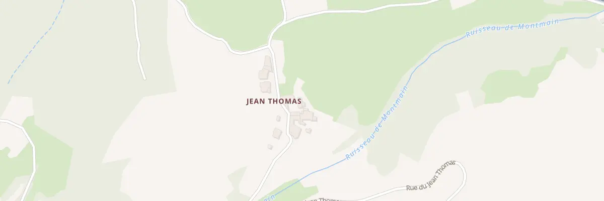 Plan du 1658 Rue du Jean Thomas à Vaux-en-Beaujolais