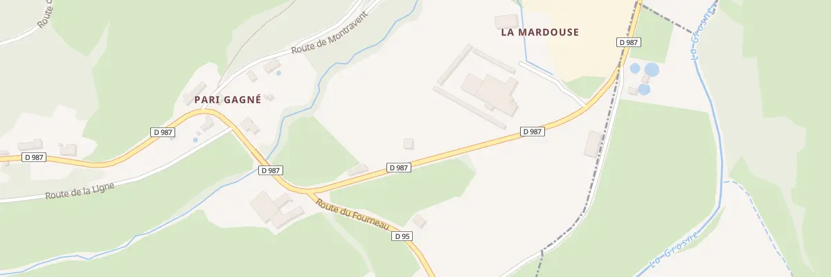 Plan du 5080 La Mardouse à Trambly
