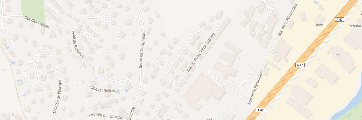 Plan du 11 Rue du Puits Saint Antoine à La Grand-Croix
