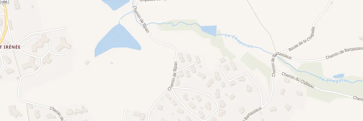 Plan du 1 All Girard à Bessenay