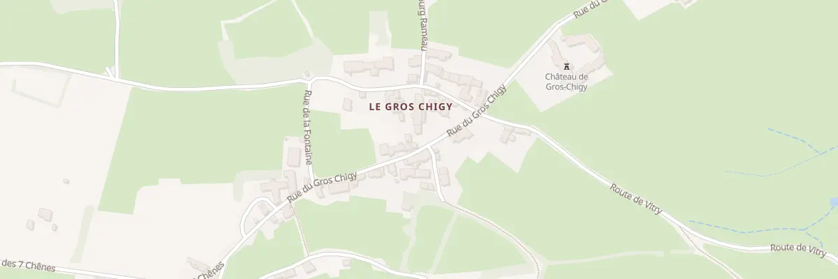 Plan du 25 Rue du Gros Chigy à Saint-André-le-Désert