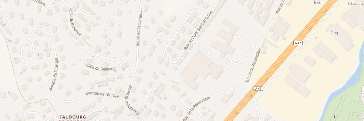 Plan du 6 Rue du Puits Saint Antoine à La Grand-Croix