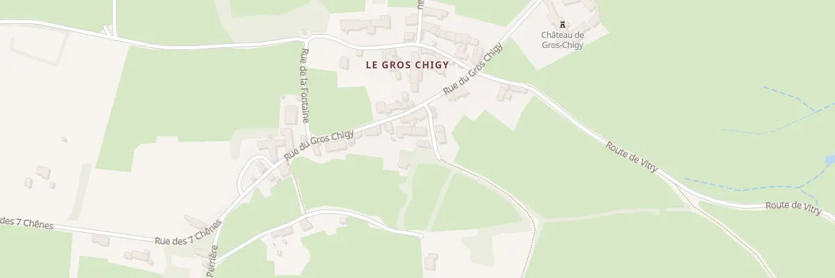 Plan du 24 Rue du Gros Chigy à Saint-André-le-Désert