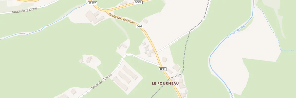 Plan du 5085 Le Fourneau à Trambly