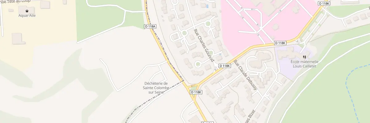 Plan du 9 Rue Charles Gounod à Châtillon-sur-Seine