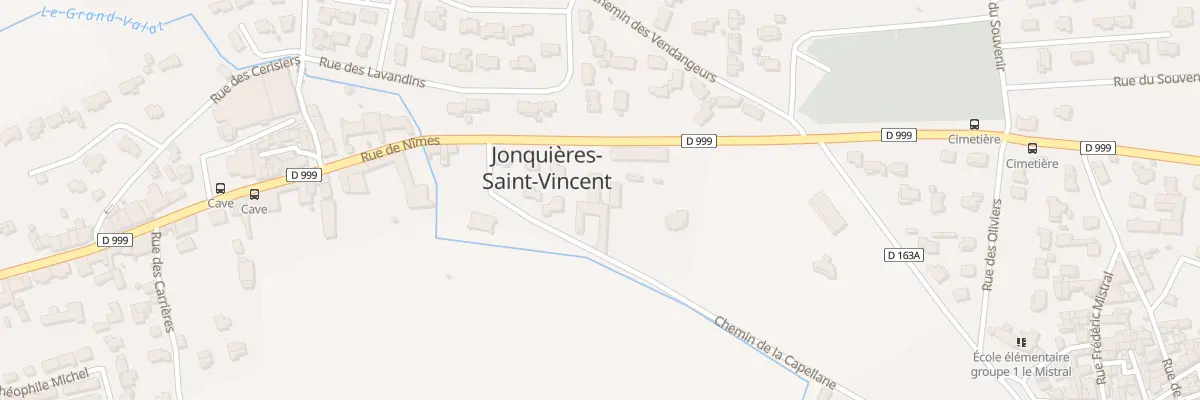 Plan du 3 Rue de Nimes à Jonquières-Saint-Vincent