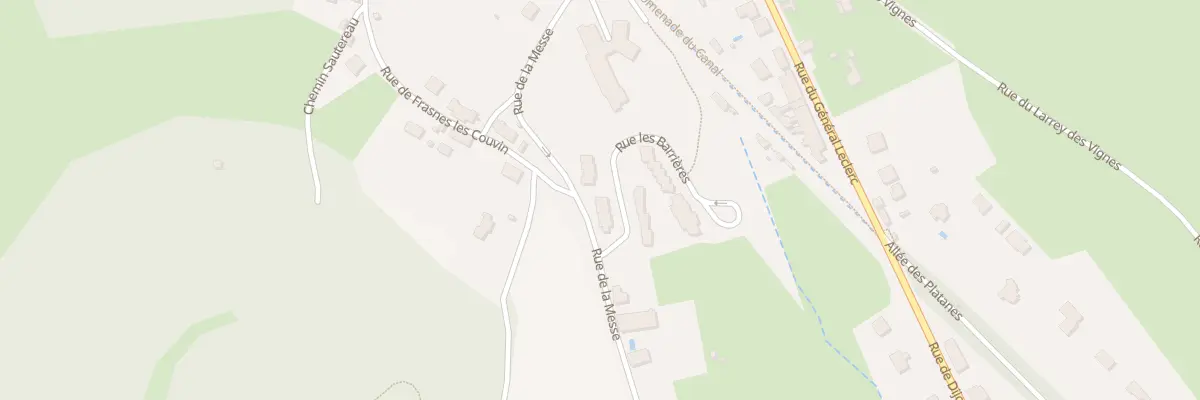Plan du 7 Rue les Barrières à Pouilly-en-Auxois
